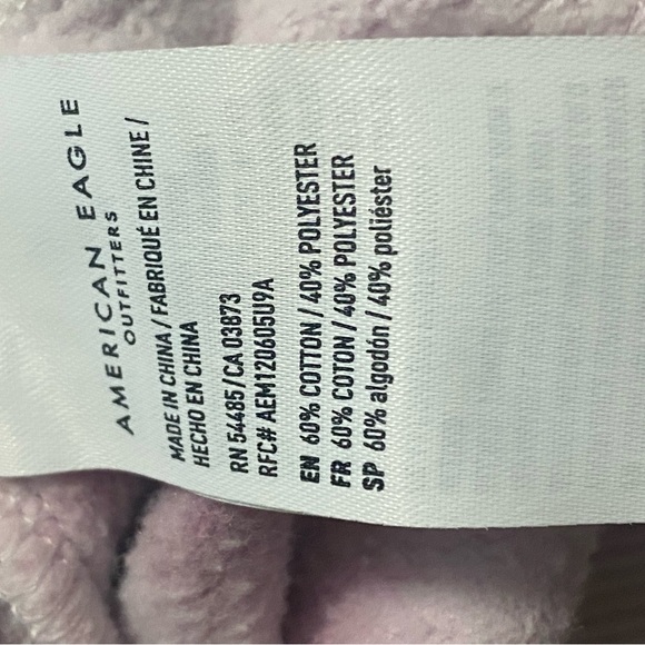 American Eagle Outfitters Lavender Tie Dye Sweatshirt - Picture 4 of 4